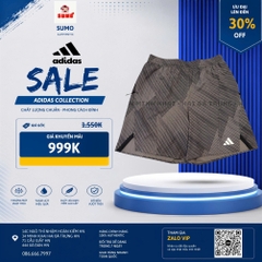 Quần Thể Thao Chính Hãng Adidas Màu Đen Họa Tiết IL7135