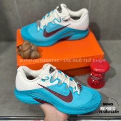 Giày Thể Thao Chính Hãng Màu Xanh Trắng Nike Court Vapor 12 Premium HC ‘Cactus Green’ HJ6650-300