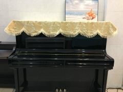 Khăn phủ đàn piano màu kem