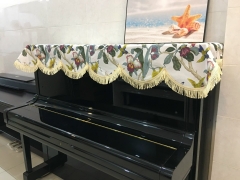 Khăn phủ đàn piano màu xanh