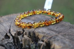 VT226 Vòng tay hổ phách Amber hạt 8mm