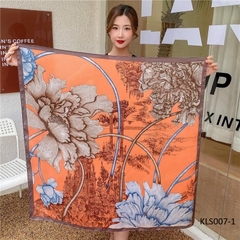 KLS007 Khăn Lụa Vuông 90*90cm