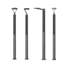 Cột Đèn Năng Lượng Mặt Trời Dọc Thông Minh ZSR-YYDS-360 | ZALAA Jsc