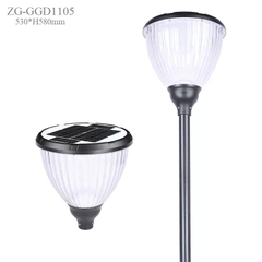 Đèn Đường Cảnh Quan Sân Vườn Công Viên Năng Lượng Mặt Trời ZG-GGD1105 28W ZALAA cho cột cao 3-5m