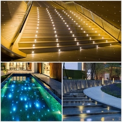 Đèn LED Mini Công Suất từ 0.2-1W Chiếu sáng cảnh quan cầu thang, bể bơi, đường đi..