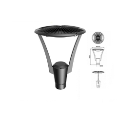 Đèn LED Chiếu Sáng Cảnh Quan Công Viên ZAT-1128 - Phù Hợp Cột Từ 3-6M với Công suất Từ 30W đến 100W