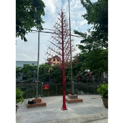 Trụ Đèn LED Cây Thông Cao 7 mét - Trang trí cảnh quan sân vườn | LED Pine Tree Lights Pole H7M