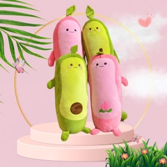 GỐI ÔM QUẢ BƠ DÀI.