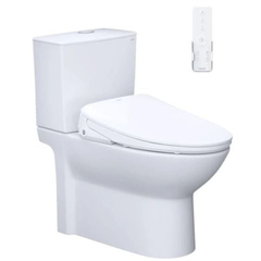 Bàn cầu 2 khối Caesar CD1340 (không nắp) + nắp rửa TAF710H