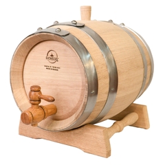 Thùng Gỗ Sồi Nhập Khẩu D.CHEERY 5L - Quà tặng thùng 100L NK