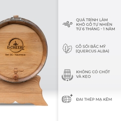 Thùng Gỗ Sồi D.CHEERY 20L