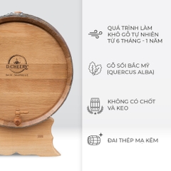 Thùng Gỗ Sồi D.CHEERY 300L
