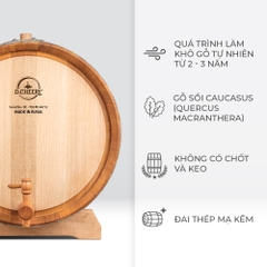 Thùng Gỗ Sồi Nhập Khẩu D.CHEERY 225L