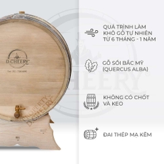 Thùng Gỗ Sồi D.CHEERY 300L