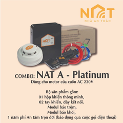 Bộ điều khiển cửa cuốn qua điện thoại NAT