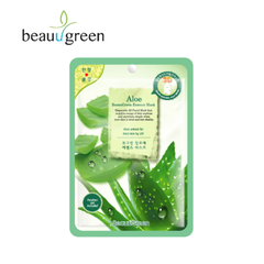 Mặt nạ tinh chất nha đam Aloe 3D Essence Mask - Beauugreen