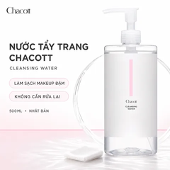 Tẩy Trang Chacott For Professionals Cleansing Water 500ml