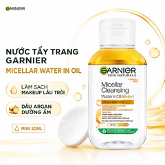 Nước Tẩy Trang Garnier Micellar Water In Oil All In 1 (Nhập Khẩu)