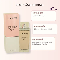 Nước Hoa Nữ La Rive Queen Of Life EDP 75ml