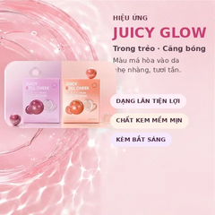 Set Má Kem Và Bắt Sáng Romand Juicy Roll Cheek (Olive Young Limited Edition) (HSD 02/2028)