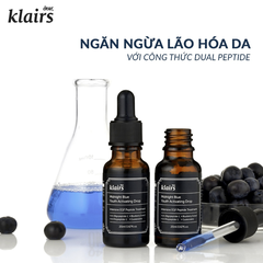 Tinh Chất Klairs Dưỡng Ẩm, Phục Hồi Da Ban Đêm Midnight Blue Youth Activating Drop 20ml
