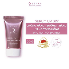 Tinh Chất Dưỡng Trắng Da Senka White Beauty Serum In CC