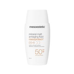 Kem Chống Nắng Mesoestetic Mineral Matt Antiaging Fluid Mesoprotech SPF50+ 50ml