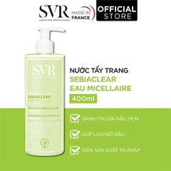 Nước Tẩy Trang Dành Cho Da Dầu Mụn SVR Sebiaclear Eau Micellaire (Nhập Khẩu)