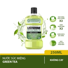 Nước Súc Miệng Listerine Natural Green Tea