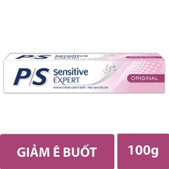 Kem Đánh Răng P/S Sensitve Expert Pro Care Giảm Ê Buốt Tức Thì 100g