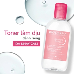 Nước Hoa Hồng Cho Da Nhạy Cảm Bioderma Sensibio Tonique (Nhập Khẩu)