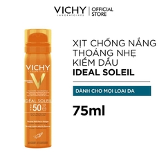 Xịt chống nắng Vichy Ideal Soleil Haute Protection 75ml