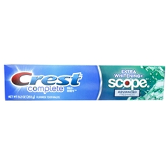 Kem Đánh Răng Crest Complete Extra Whitening + Scope Advanced