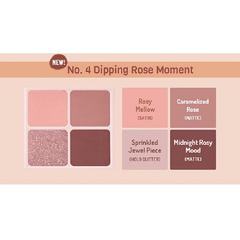 Bảng Phấn Mắt 4 Ô Peripera Ink Pocket Shadow Pallet