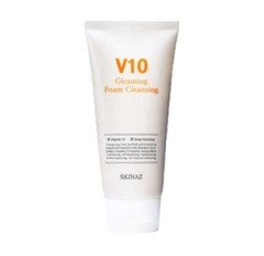 Sữa rửa mặt SKinaz V10 Gleaming Foam Cleansing 120ml