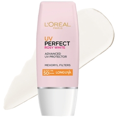 Kem Chống Nắng Dưỡng Trắng L'Oreal UV Perfect Rosy White 30ml