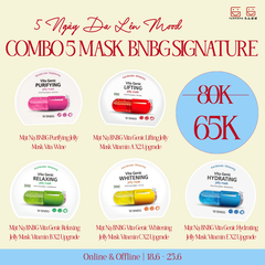 COMBO Mặt Nạ BNBG Signature