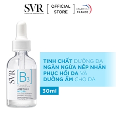 Tinh Chất SVR Ngừa Nếp Nhăn, Phục Hồi & Dưỡng Ẩm [B3] Ampoule Hydra Repairing Concentrate (Nhập Khẩu)