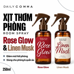 Xịt Thơm Quần Áo, Thơm Phòng Daily Comma Room Spray 250ml