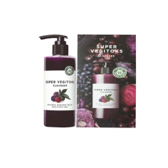 Sữa rửa mặt rau củ quả Super Vegitoks Cleanser (Purple)
