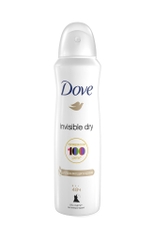 Xịt Khử Mùi Dove Go Fresh Invisible Dry 150ml
