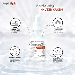 Combo Tinh Chất & Kem Dưỡng Angel's Liquid 7Day Glutathione 700 V-Ampoule 30ml & V-Cream 50ml