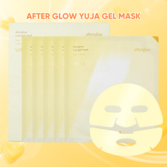Mặt Nạ Thạch Dưỡng Trắng Da Luvum Afterglow Yuja Vita C Gel Mask 33g (Vàng)