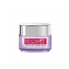 Kem Dưỡng Da L'Oreal Paris Revitalift Hyaluronic Acid Line Filling Water Cream Siêu Cấp Ẩm, Căng Mịn Da
