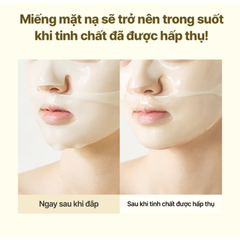 Mặt Nạ Thạch Dưỡng Trắng Da Luvum Afterglow Yuja Vita C Gel Mask 33g (Vàng)