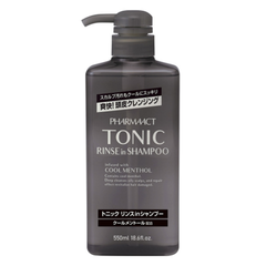 Dầu Gội Nam Pharmaact Tonic Bạc Hà Rinse In Shampoo 550ml