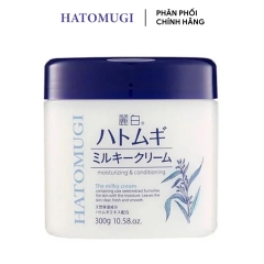 Kem Dưỡng Hatomugi Cấp Ẩm Moisturizing Conditioning Milky Cream 300g