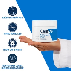 Kem Dưỡng Ẩm Dành Cho Da Khô Cerave Moisturising (Nhập Khẩu)