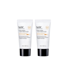 Mặt Nạ Cấp Nước, Chống Oxy Hóa, Sáng Da Belif Super Knights Multi Vitamin Mask (Vàng)
