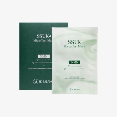 Mặt Nạ Vải Vi Sợi Ngải Cứu Cấp Ẩm, Làm Dịu, Chống Lão Hóa Be’Balance SSUK Microfiber Mask 30g